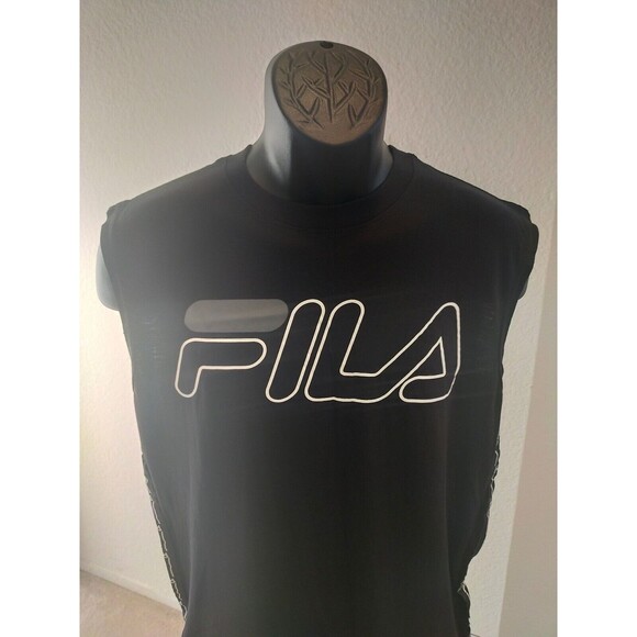 Fila Black Tank Top Shirt Size Medium Brand New! - Picture 6 of 10